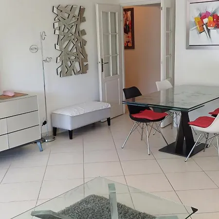 Appartement 3 Pieces Climatisees Dans Avec Piscine Antibes